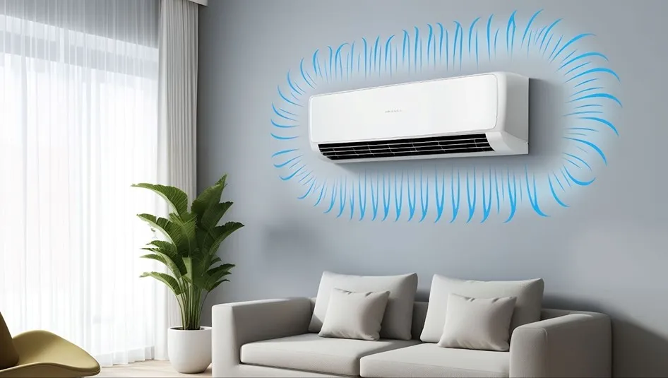 Klimatizácia chladiaca obývačku