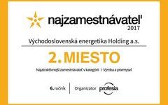 Sme 2. najlepší zamestnávateľ na Slovensku obrázok VSE