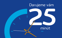 Darujeme vám 25 minút Darujeme vám 25 minút